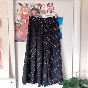 Vintage Retro 90’s Patterned Maxi Button Down Skirt